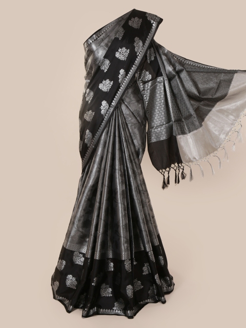 

Pothys Grey Woven Design Tissue Saree