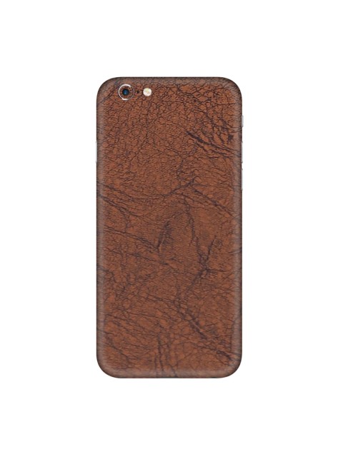 

Trendy Skins Brown & Black Vintage Leather Pattern iPhone 6s Sheet Skin