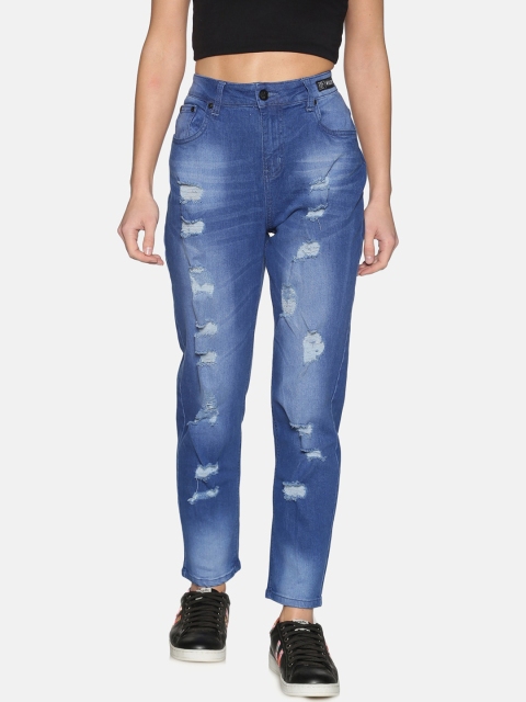 KULTPRIT Women Blue Skinny Fit Jeans