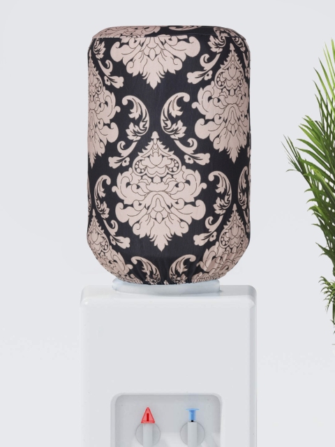 

Cortina Black & Beige Printed Water Dispenser Cover