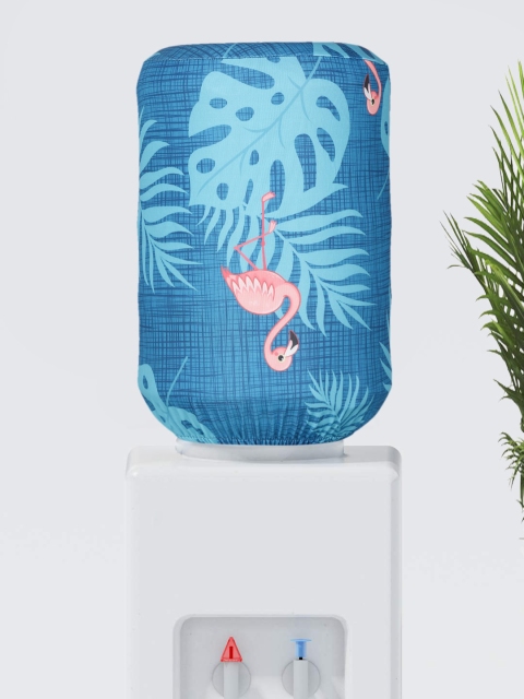 

Cortina Blue & Pink Printed Water Dispenser Cover