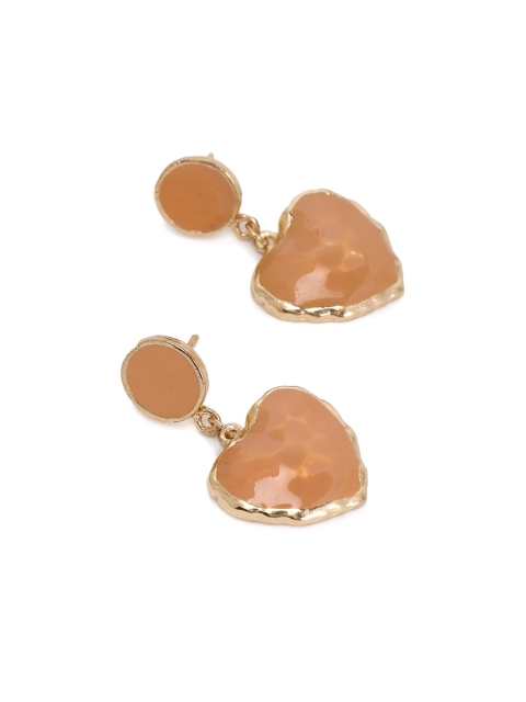 

FOREVER 21 Orange Contemporary Studs