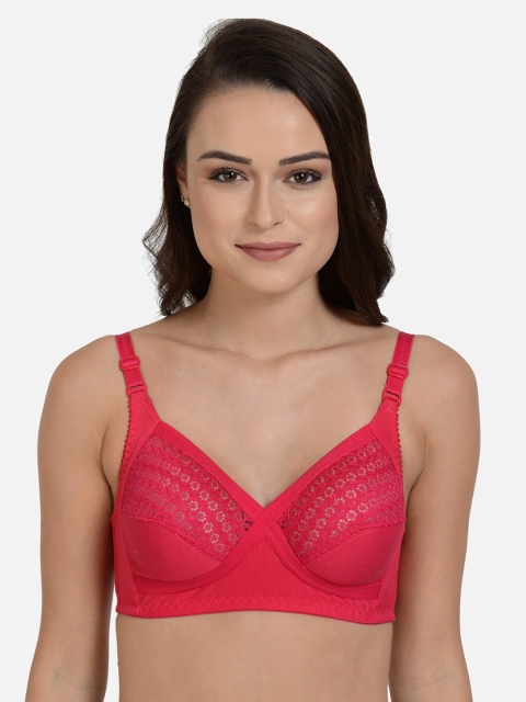 

mod & shy Pink Solid Non-Wired Non Padded Everyday Bra MS174M