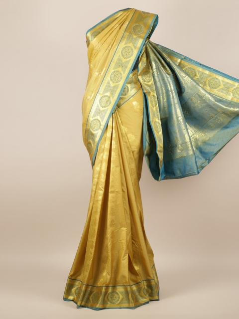 

Pothys Cream-Coloured Woven Design Art Silk Saree