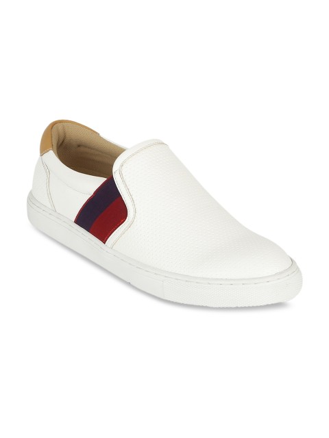

Carlton London Men Slip-on Sneakers, White