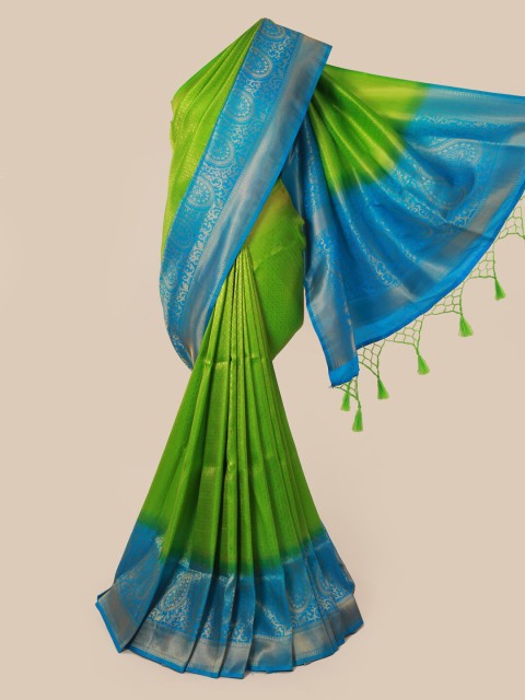 

Pothys Green Woven Design Art Silk Saree