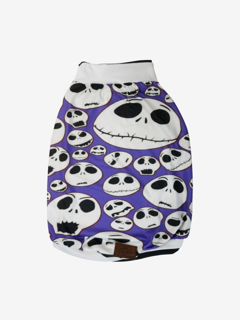 

Pawsindia Purple & White Printed Dog T-Shirt XXL