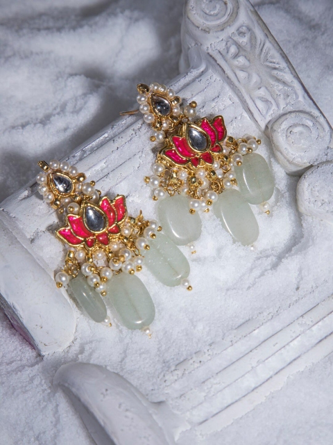 

Biba Red Contemporary Studs