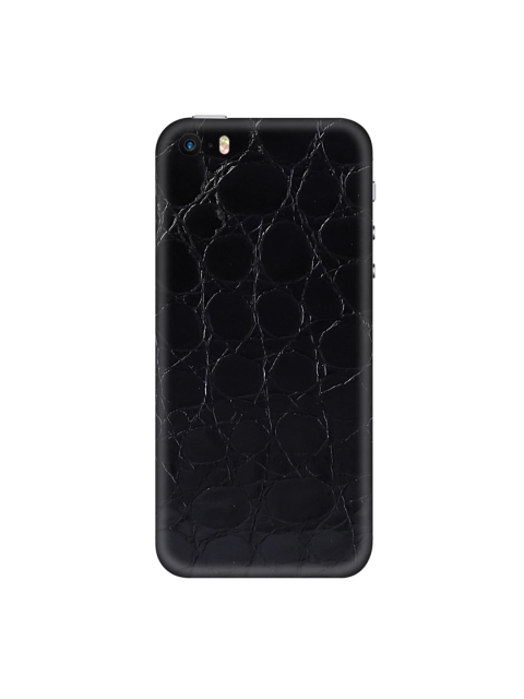 

Trendy Skins Black & White Crocodile Pattern iPhone SE Phone Skin