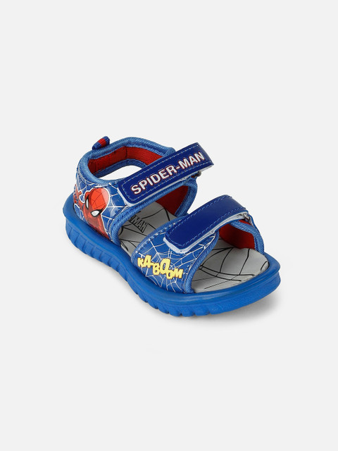 

Kids Ville Boys Blue & Red Spiderman Printed Sports Sandals