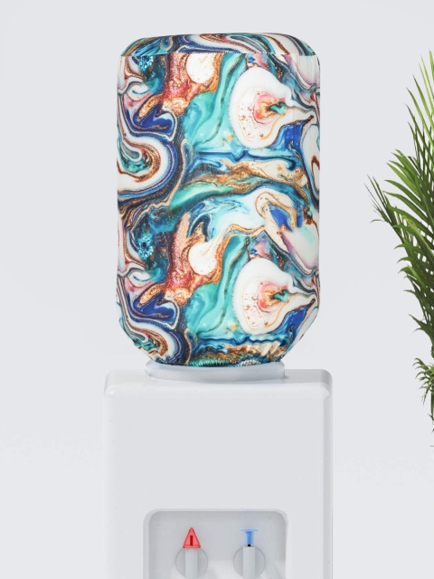 

Cortina Blue & White Printed Water Dispenser Cover