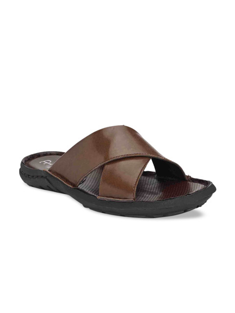 

El Paso Men Brown Comfort Sandals