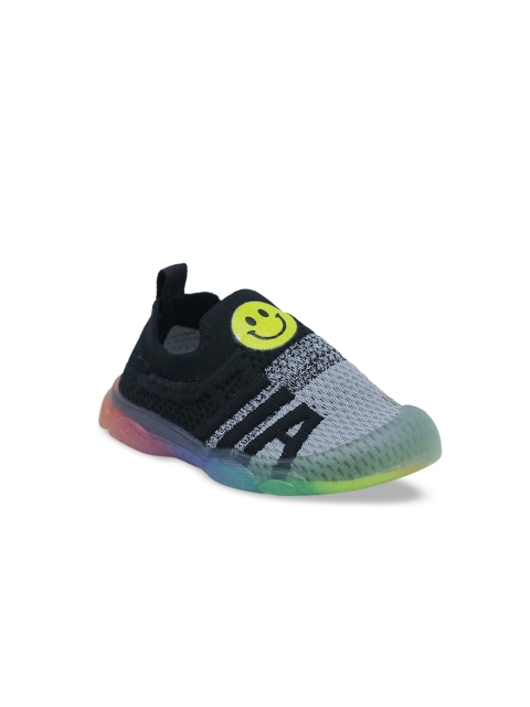 

Feetwell Shoes Boys Woven Design Slip-on Sneakers, Multi
