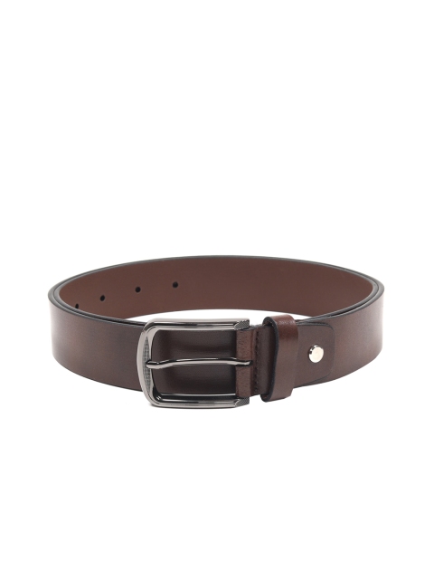 

Da Milano Men Brown Solid Leather Belt
