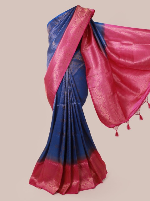 

Pothys Blue & Pink Art Silk Woven Design Saree