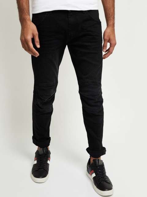 

max Men Black Skinny Fit Jeans