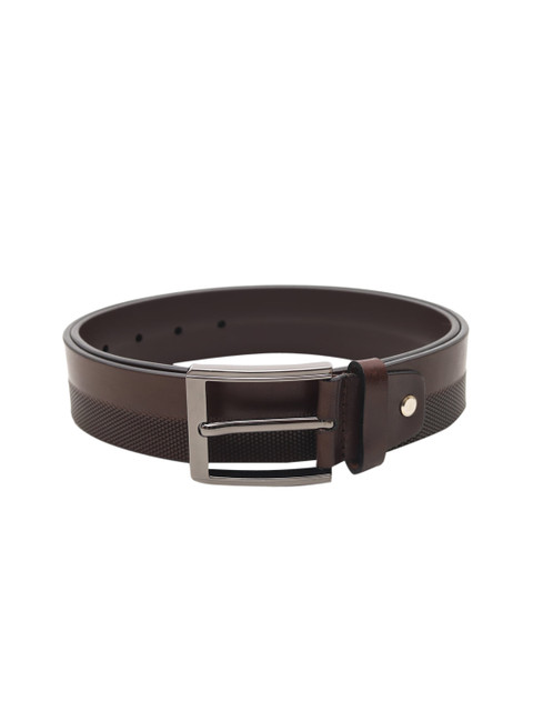

Da Milano Men Brown Textured Belt
