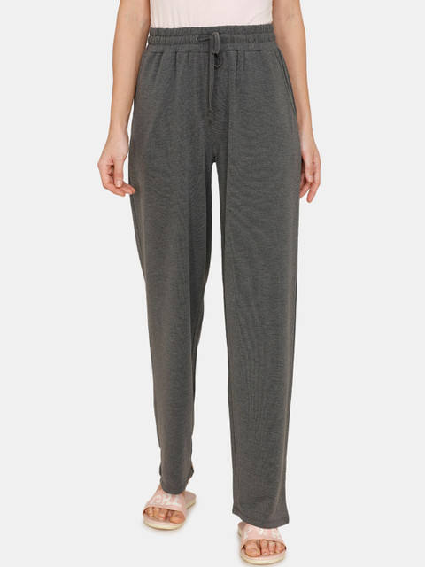 

Zivame Women Grey Straight Fit Track Pants