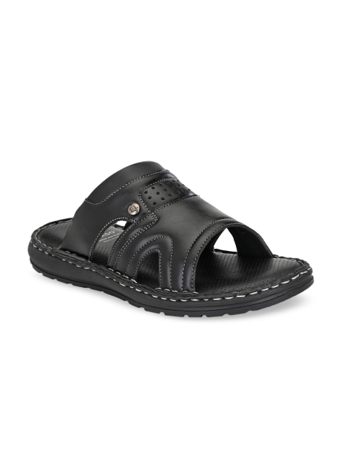 

El Paso Men Black Comfort Sandals