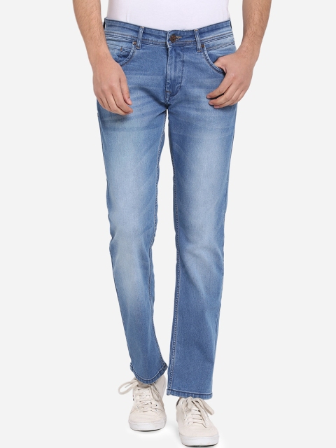 

Greenfibre Men Blue Slim Fit Mid-Rise Clean Look Jeans