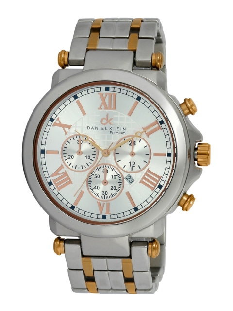 

Daniel Klein Men Silver-Toned Analogue Watch DK10319-1