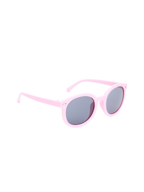 Dukiekooky Unisex Kids Black Lens & Pink Wayfarer Sunglasses With Uv Protected Lens 900203