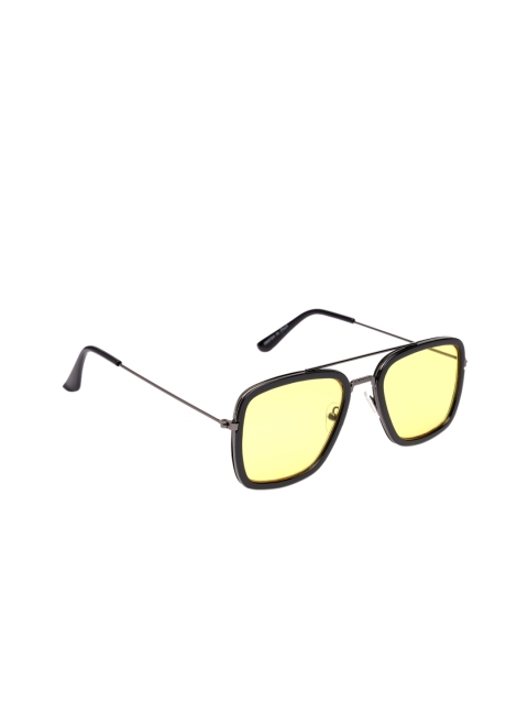 

Dukiekooky Boys Yellow UV Protected Square Sunglasses 900223