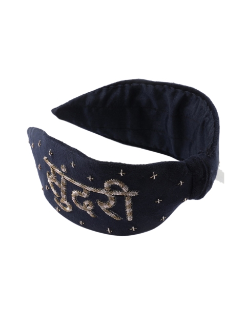 

Clotche Black Embellished Hairband