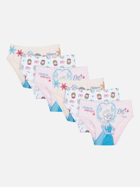 

Bodycare Girls Pack Of 6 Assorted Frozen Basic Briefs KIA7228-PK007_P6