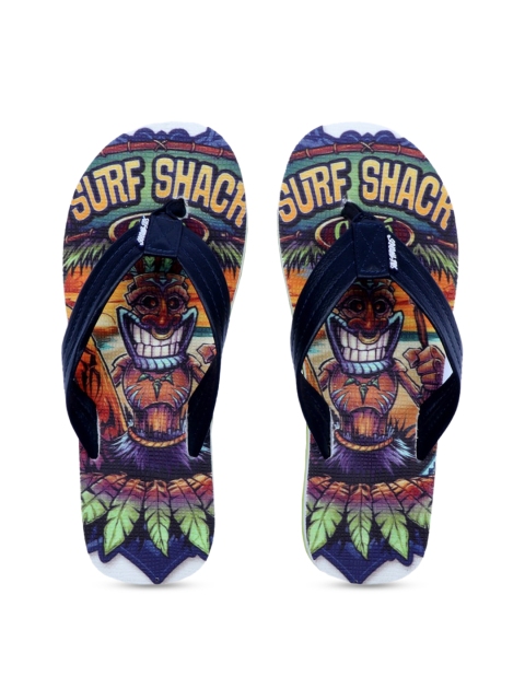 

Solethreads Men Multicoloured Printed Thong Flip-Flops, Multi