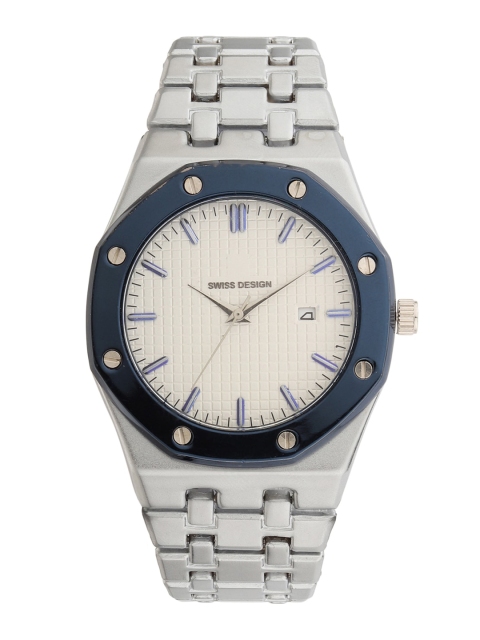 

Swiss Design Men White Analogue Watch SD-917-IPS