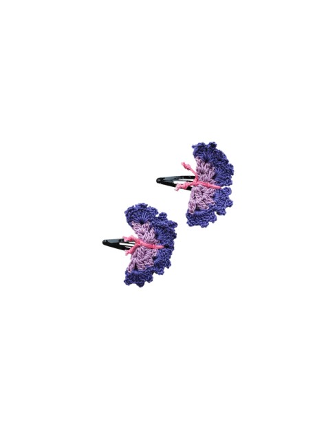 

Woonie Girls Purple Set of 2 Tic Tac Hair Clip