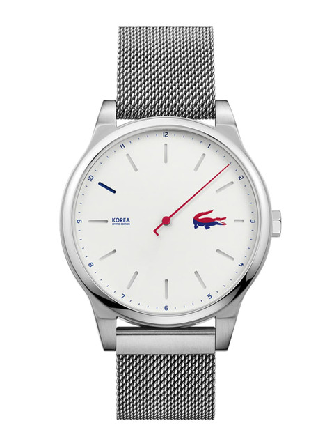 

Lacoste Men White & Silver-Toned Analogue Watch 2011026