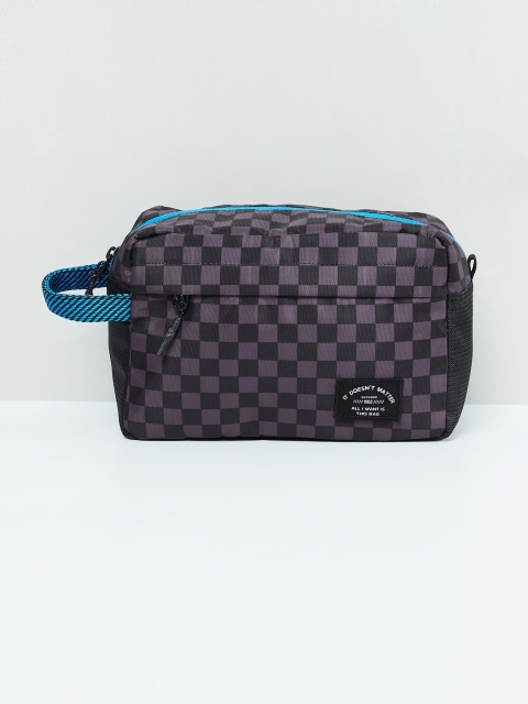 

max Black Self Design Sling Bag