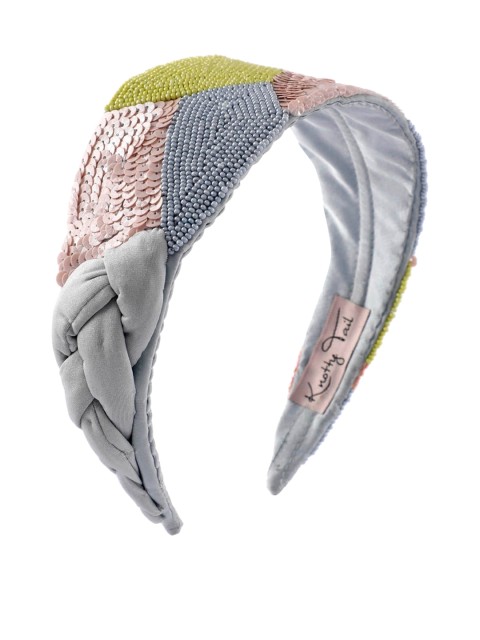 

Clotche Multicoloured Embellished Hairband, Multi