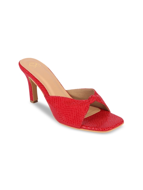 

Sole To Soul Women Red Printed Stilettos