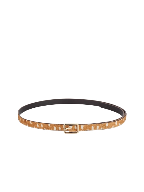 

Paradigm Design Lab Women Beige & White Textured Belt