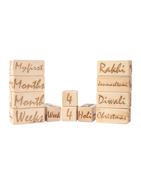 

Butterthief Kids Beige Set of 4 pc Age Blocks