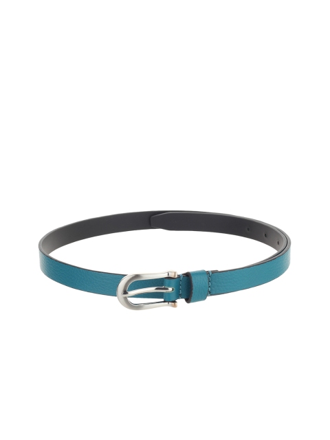 

Paradigm Design Lab Women Blue & Silver-Toned Textured Belt