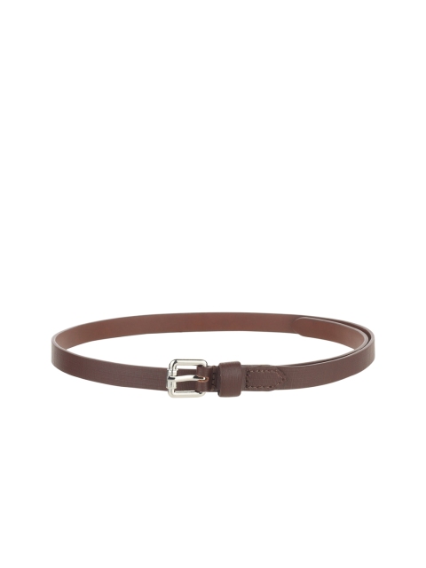 

Paradigm Design Lab Women Brown & Silver-Toned Textured Belt