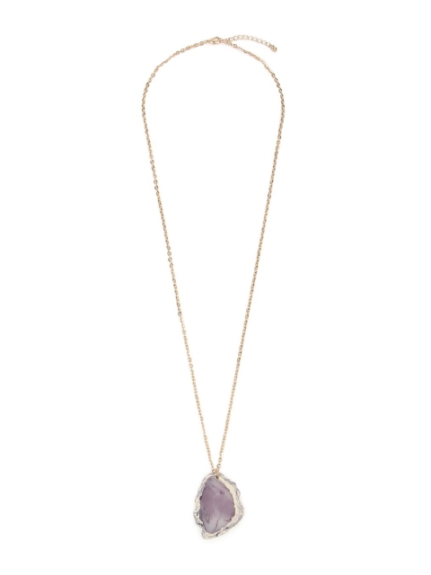 

FOREVER 21 Women Gold-Toned Stainless Steel Gold-Plated Chain
