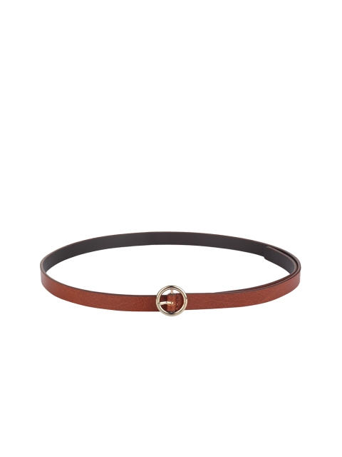 

Paradigm Design Lab Women Brown & Gold-Toned Textured Belt