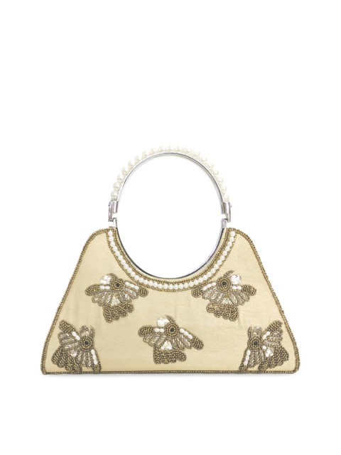 

Spice Art Gold-Toned Embroidered Clutch