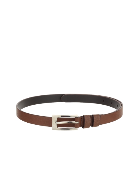 

Paradigm Design Lab Women Brown & Silver-Toned Textured Belt