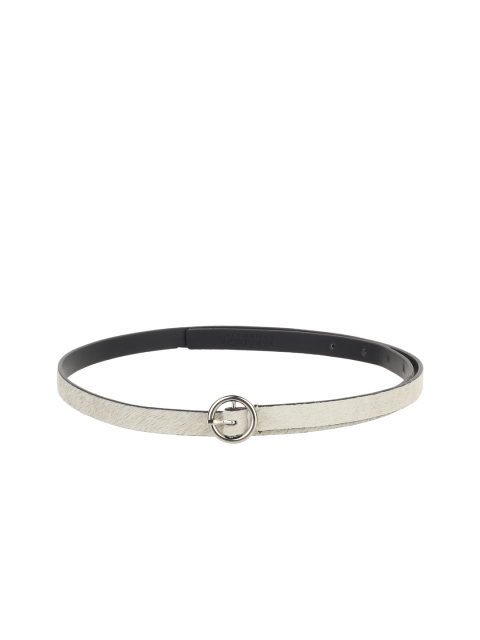 

Paradigm Design Lab Women Grey & Black Textured Belt
