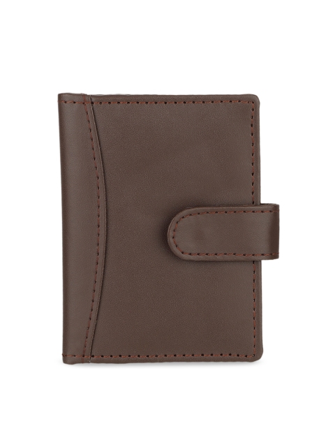 

Leather Zentrum Unisex Brown Solid Card Holder