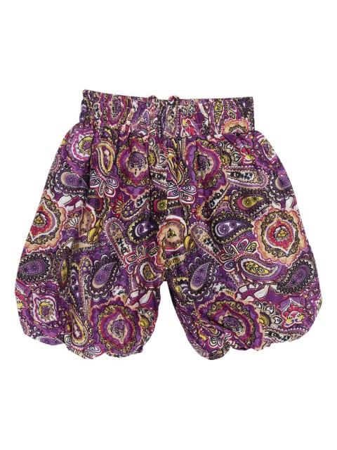 

SWEET ANGEL Girls Multicoloured Printed Loose Fit Regular Shorts, Multi
