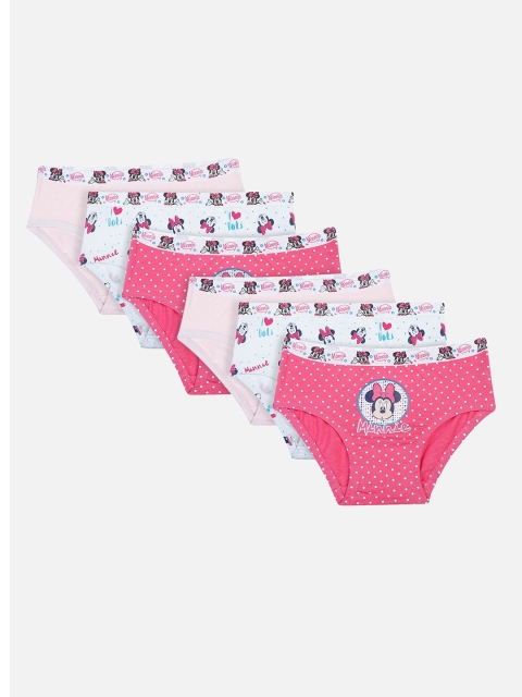 

Bodycare Kids Girls Pack Of 6 Assorted Basic Briefs KIA7213-PK003_P6