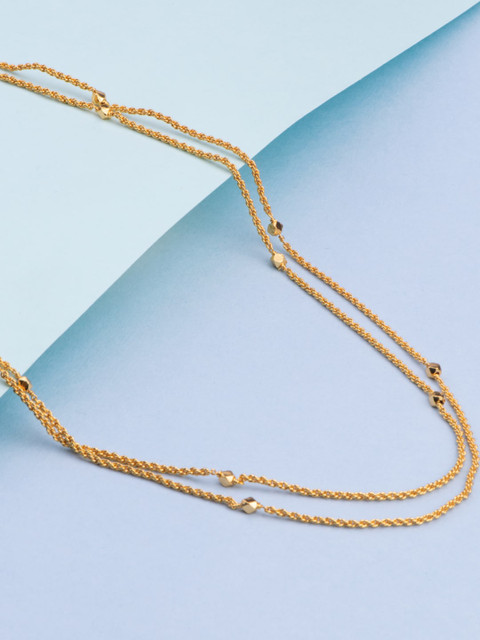 

Alankruthi Gold-Plated Layered Chain