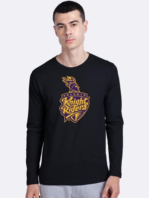 

Bewakoof Men Black Printed Round Neck T-shirt